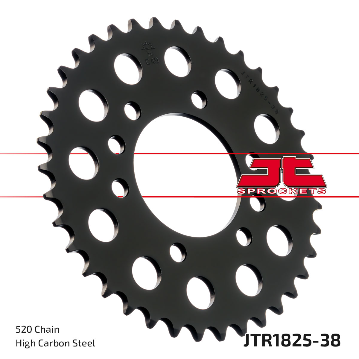 JT SPROCKETS JTR1825.38 - звезда приводная ведомая