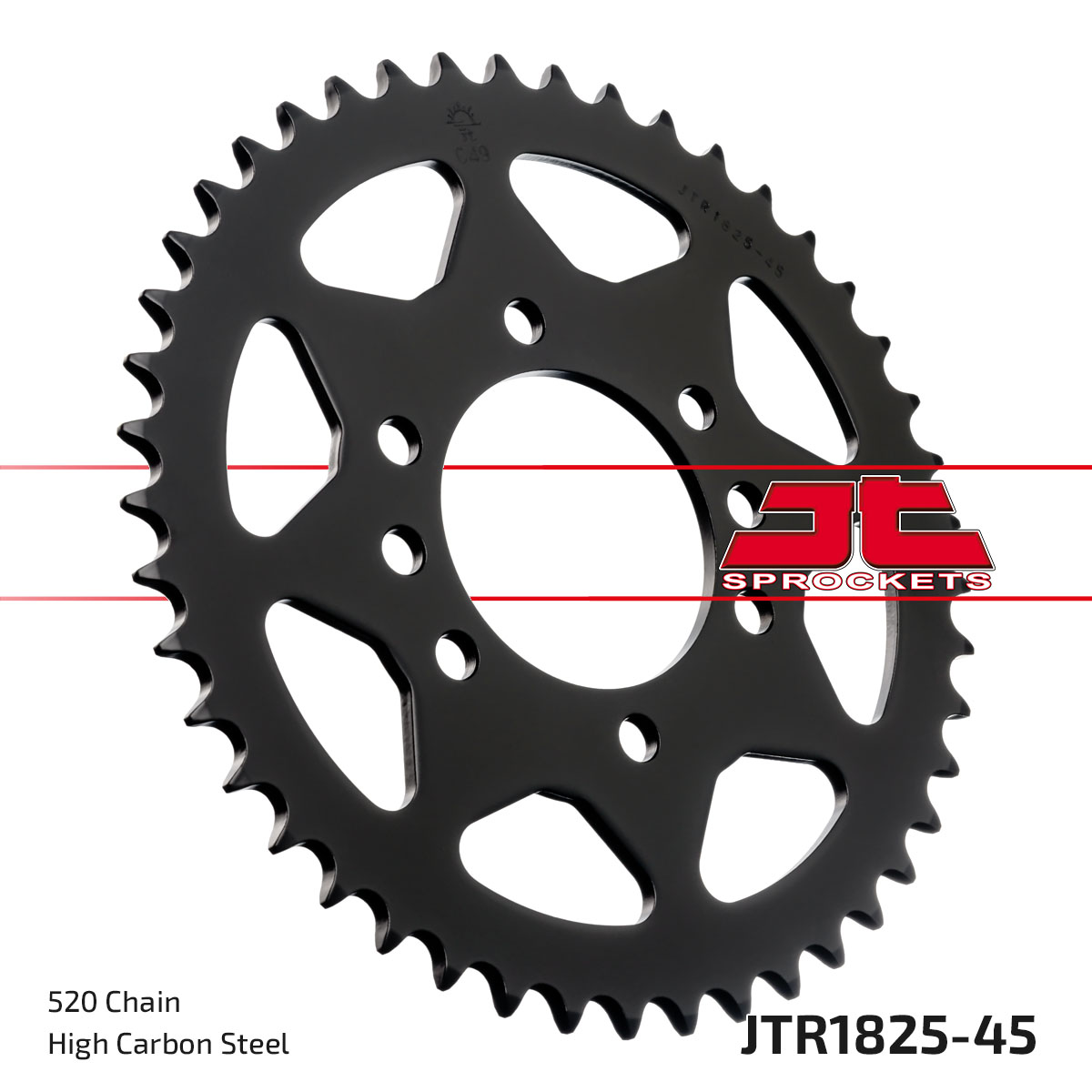 JT SPROCKETS JTR1825.45 - звезда приводная ведомая