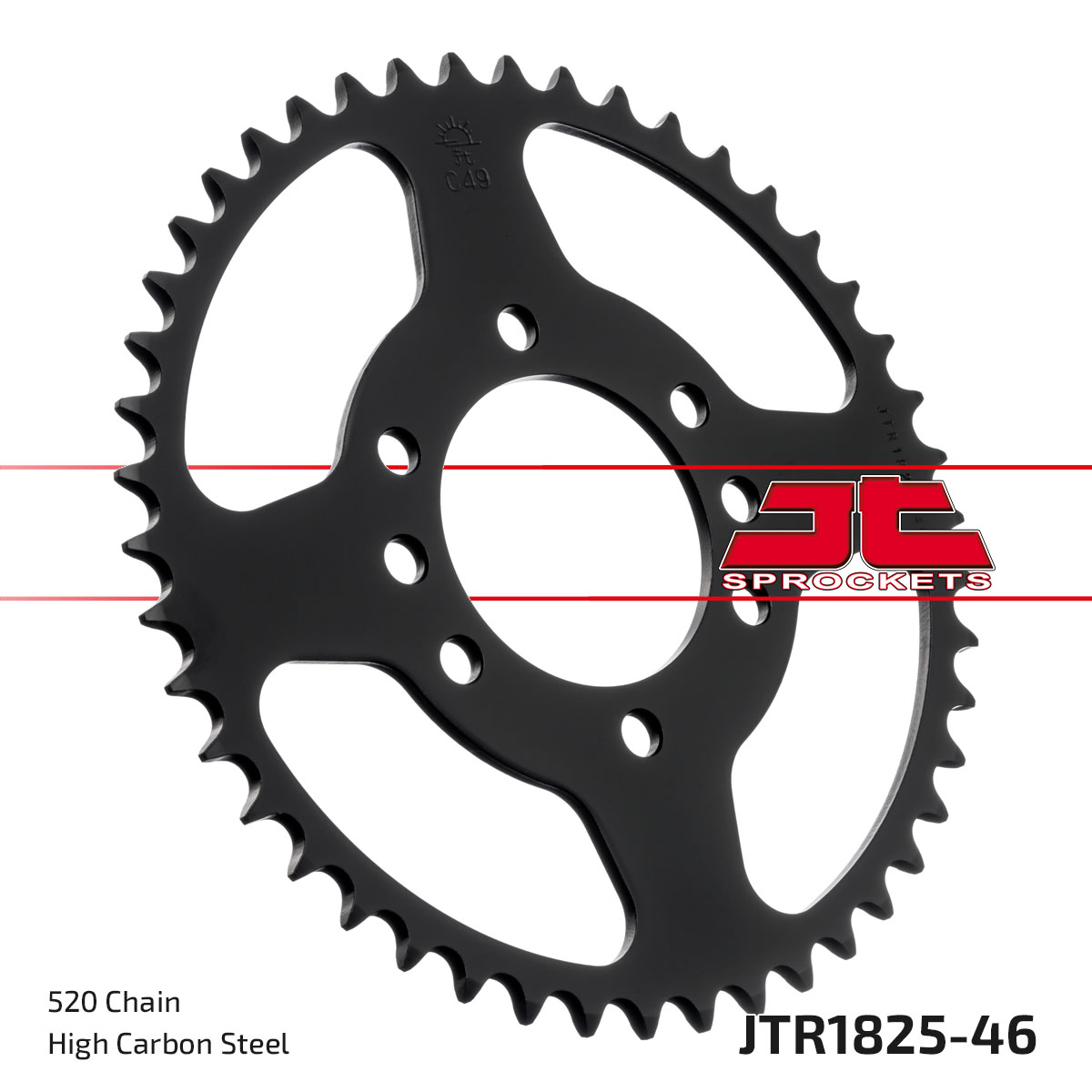 JT SPROCKETS JTR1825.46 - звезда приводная ведомая