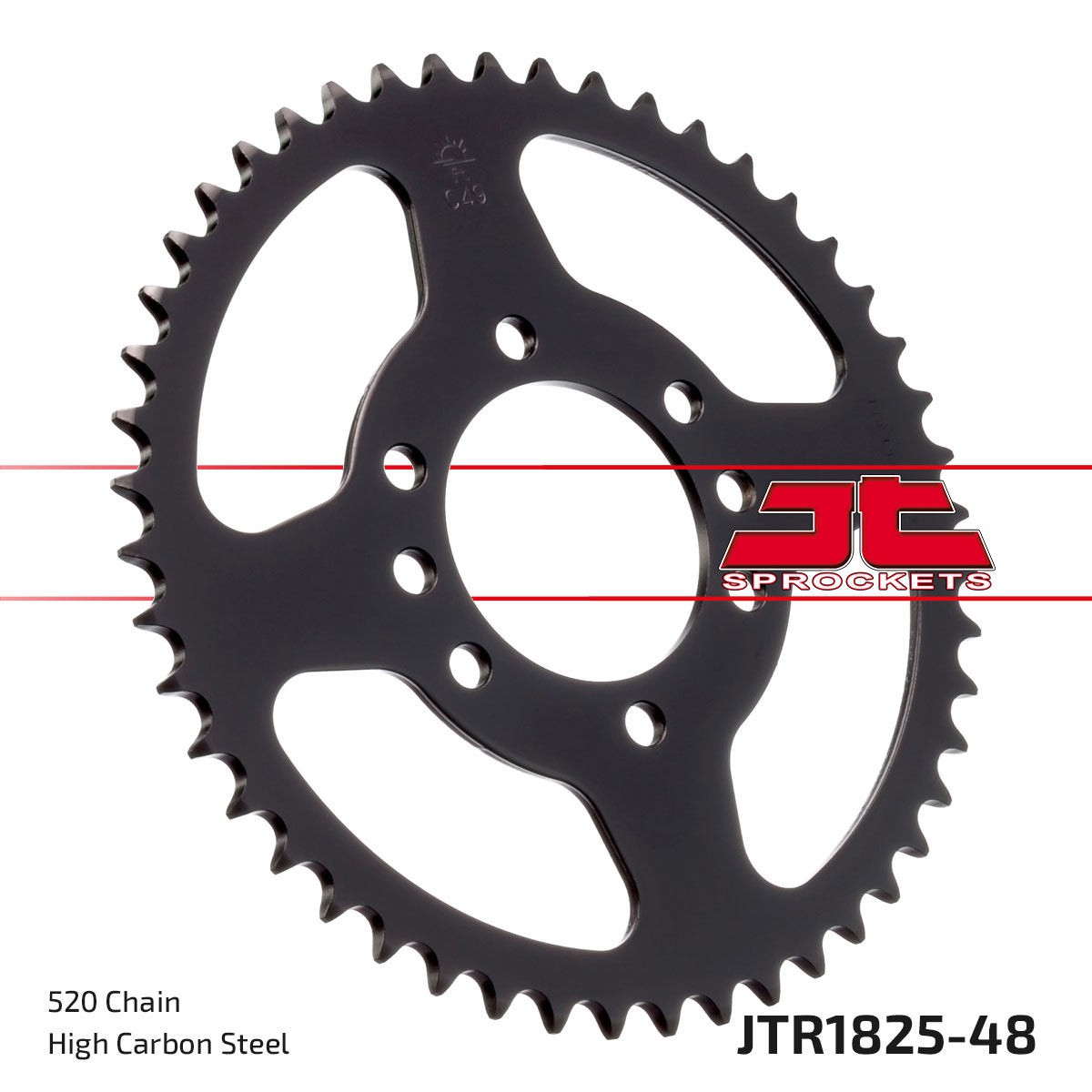 JT SPROCKETS JTR1825.48 - звезда приводная ведомая