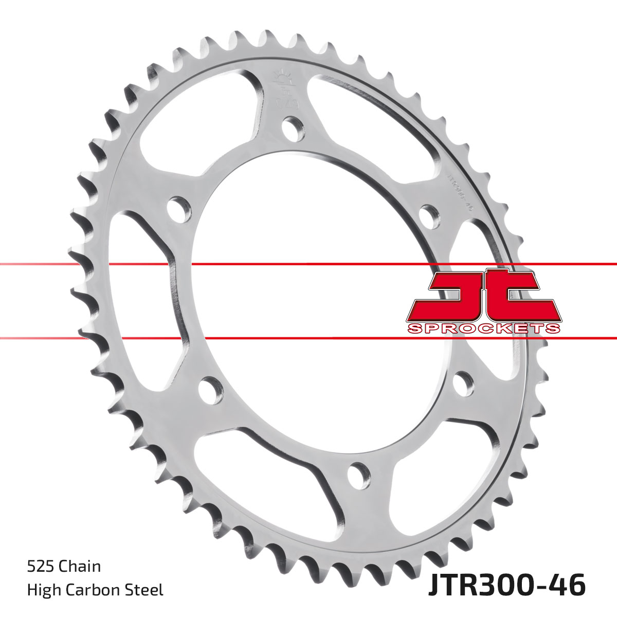 JT SPROCKETS JTR300.46 - звезда приводная ведомая