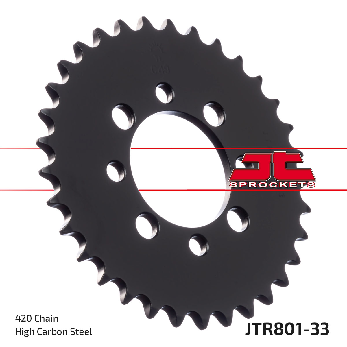 JT SPROCKETS JTR801.33 - звезда приводная ведомая