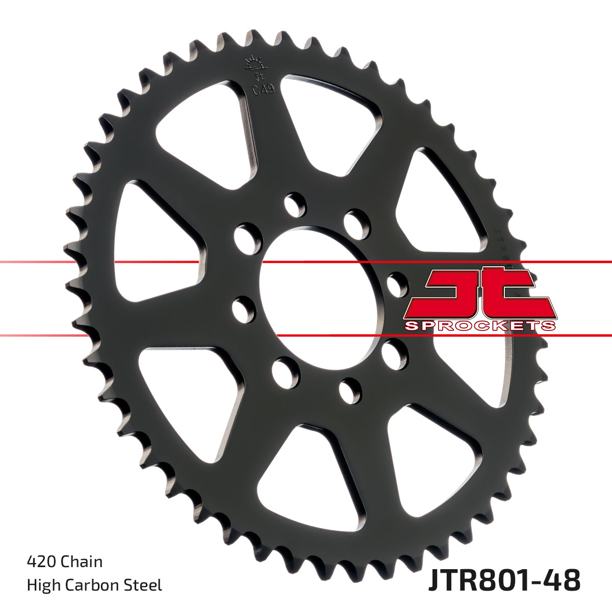 JT SPROCKETS JTR801.48 - звезда приводная ведомая