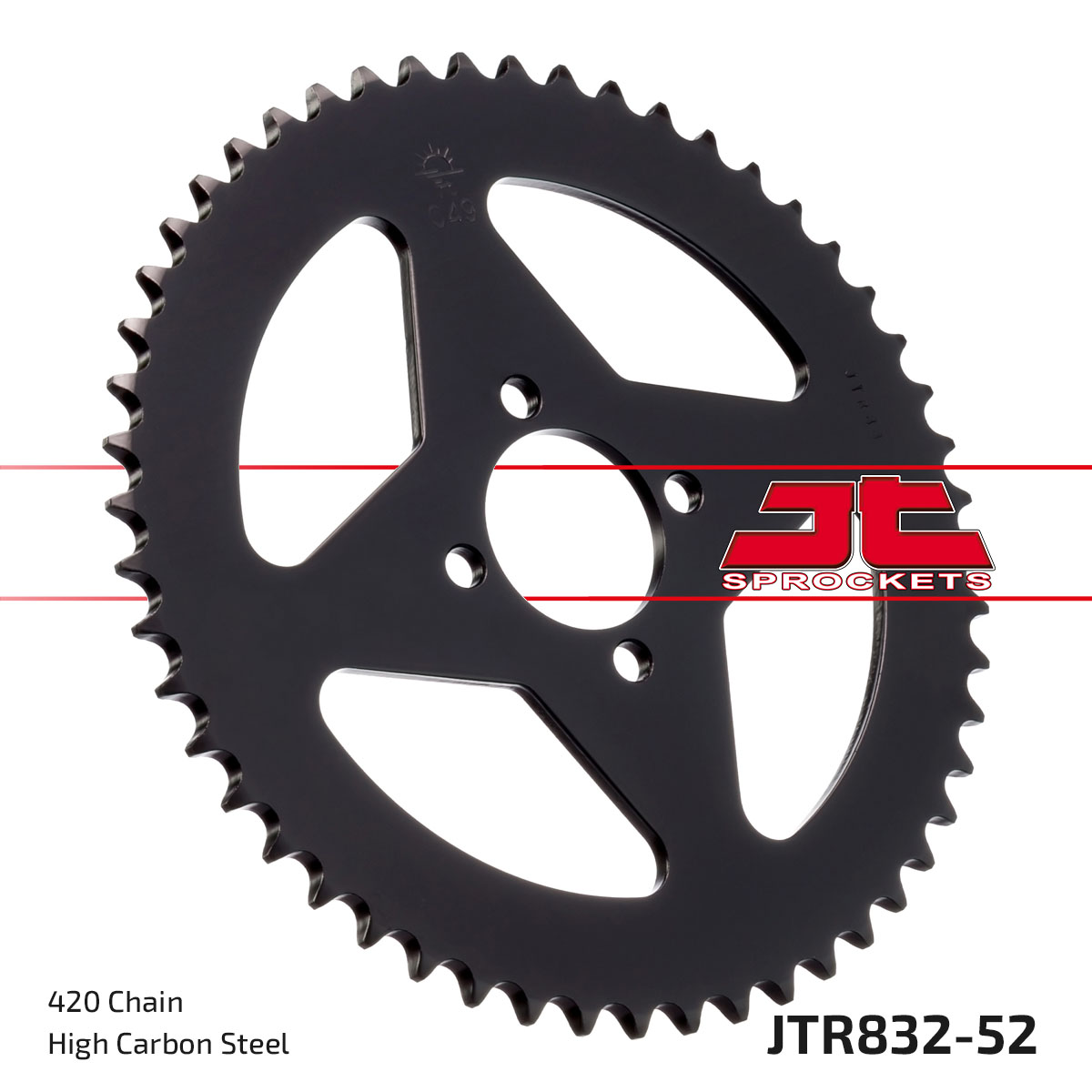 JT SPROCKETS JTR832.52 - звезда приводная ведомая