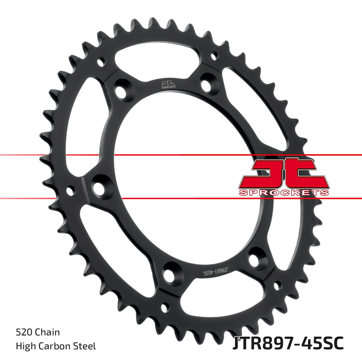 JT SPROCKETS JTR897.45SC - звезда приводная ведомая