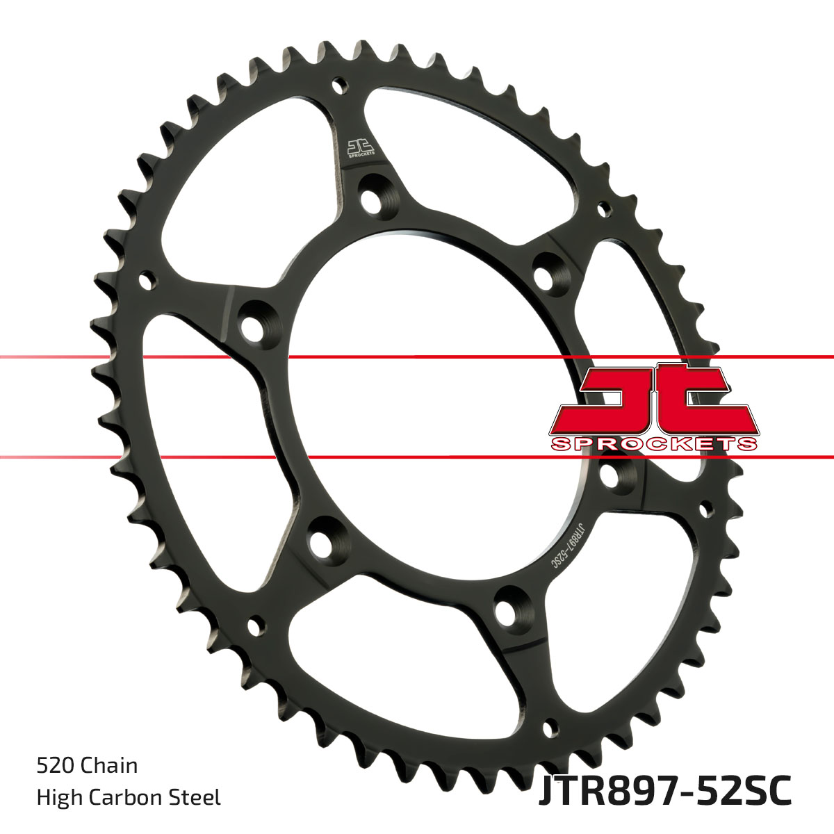 JT SPROCKETS JTR897.52SC - звезда приводная ведомая