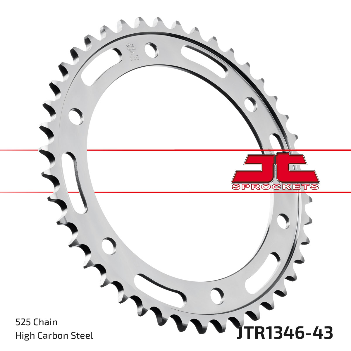 JT SPROCKETS JTR1346.43 - звезда приводная ведомая