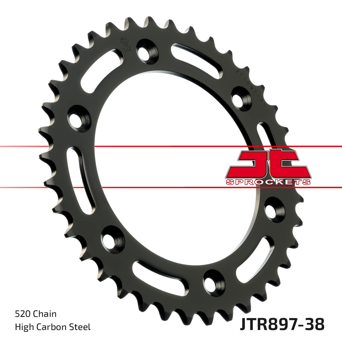 JT SPROCKETS JTR897.38 - звезда приводная ведомая