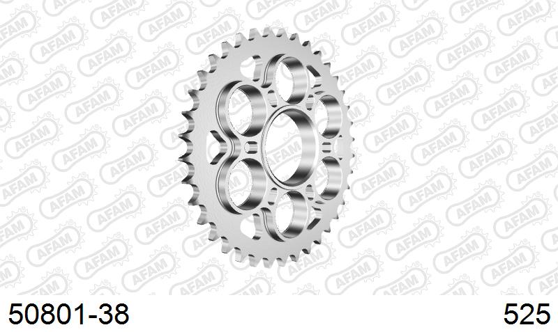 AFAM 50801-38 - звезда приводная ведомая (Ducati 49411331A)
