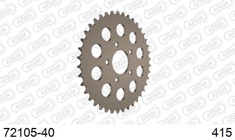 AFAM 72105-40 - звезда приводная ведомая алюминиевая (KTM)