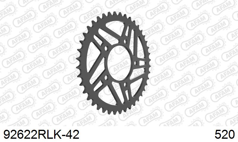 AFAM 92622RLK-42 - звезда приводная ведомая облегченная