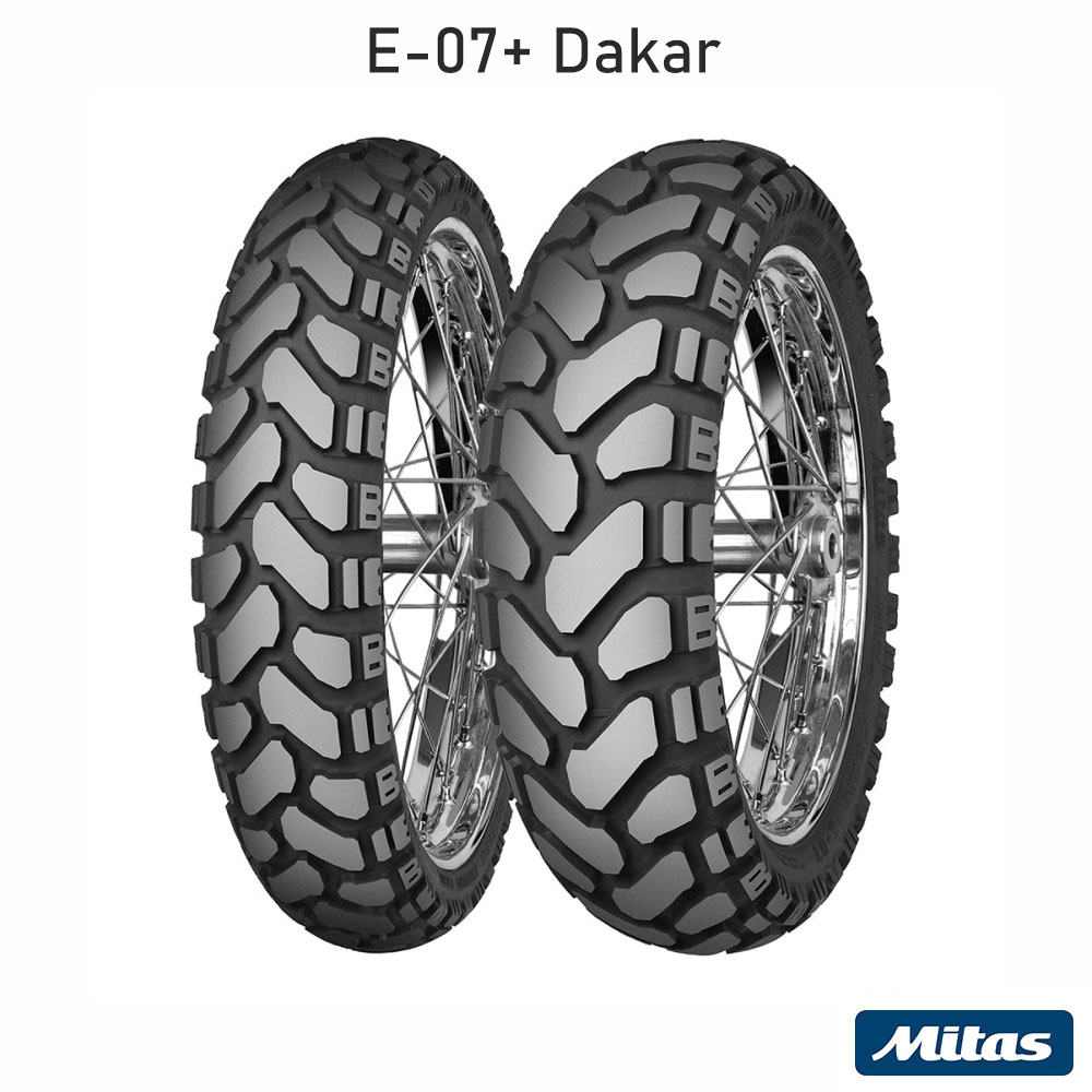 MITAS E-07+ 110/80-19 Dakar 59T TL (передняя)