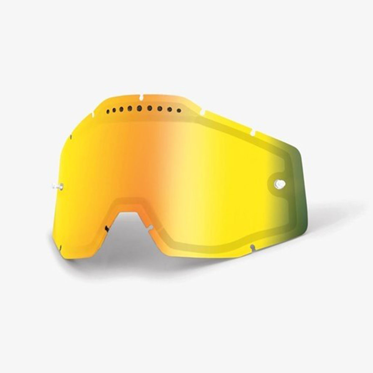 100% - линза (стекло) для кроссовых очков RC2/AC2/ST2 Replacement Lens Vented Dual Pane Mirror Gold