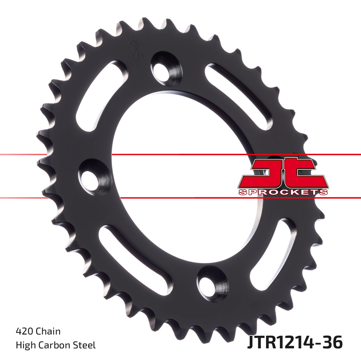 JT SPROCKETS JTR1214.36 - звезда приводная ведомая