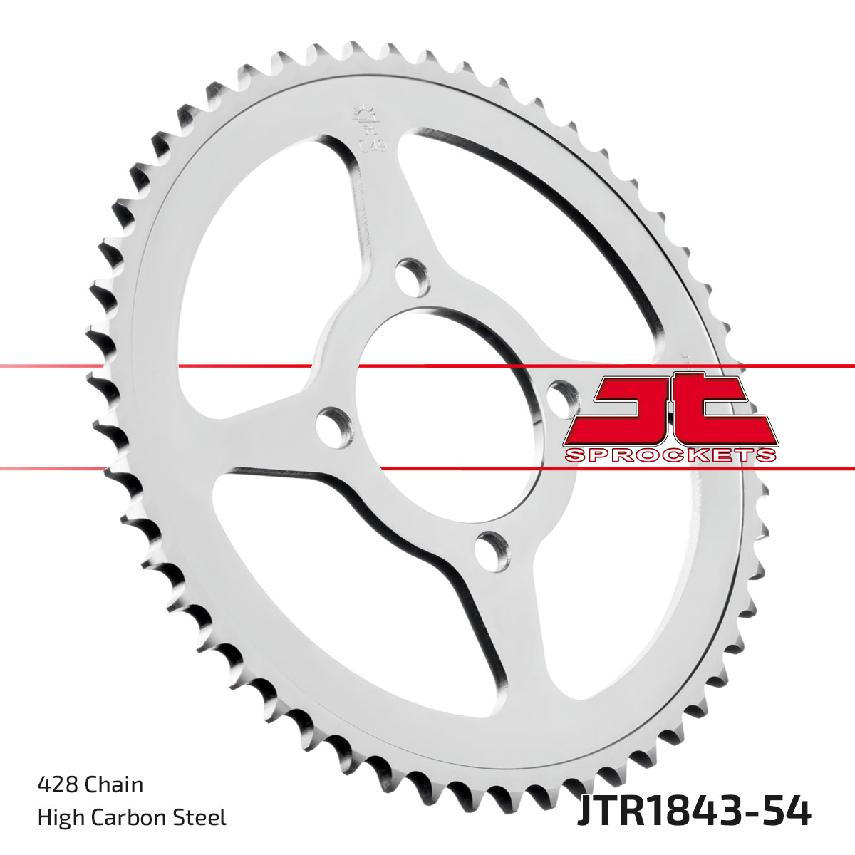 JT SPROCKETS JTR1843.54 - звезда приводная ведомая