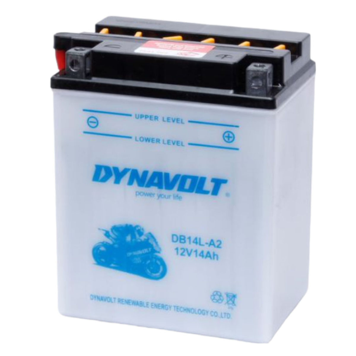 DYNAVOLT DB14L-A2 (YB14L-A2) - аккумулятор DRY
