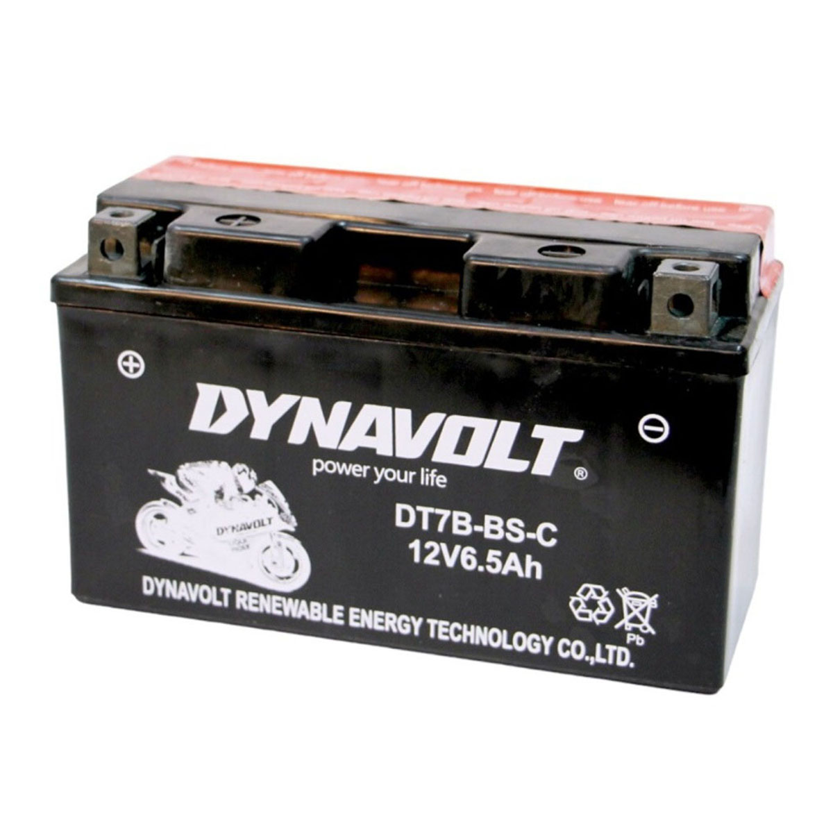 DYNAVOLT DT7B-BS-C (YT7B-BS-C) - аккумулятор AGM