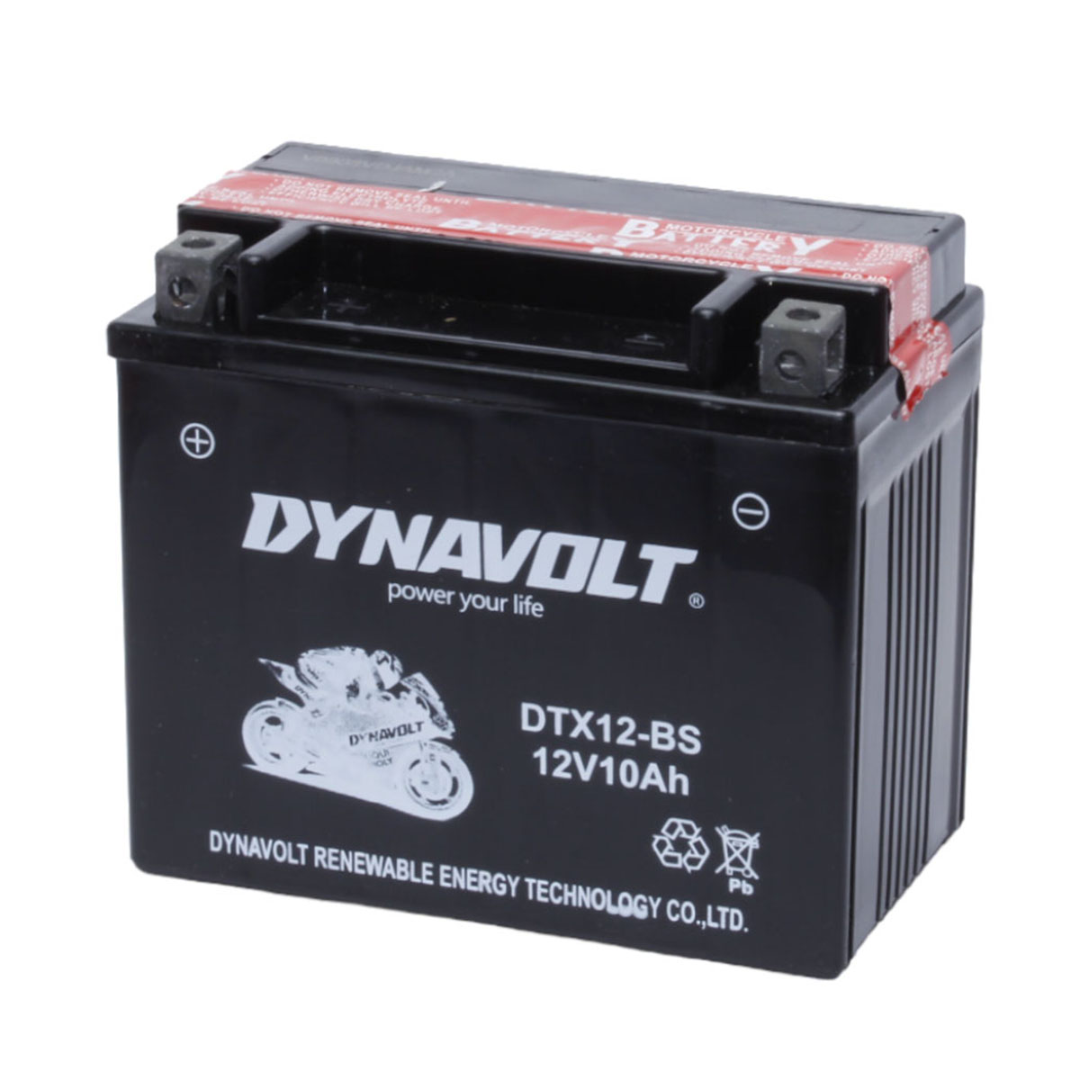 DYNAVOLT DTX12-BS (YTX12-BS) - аккумулятор AGM