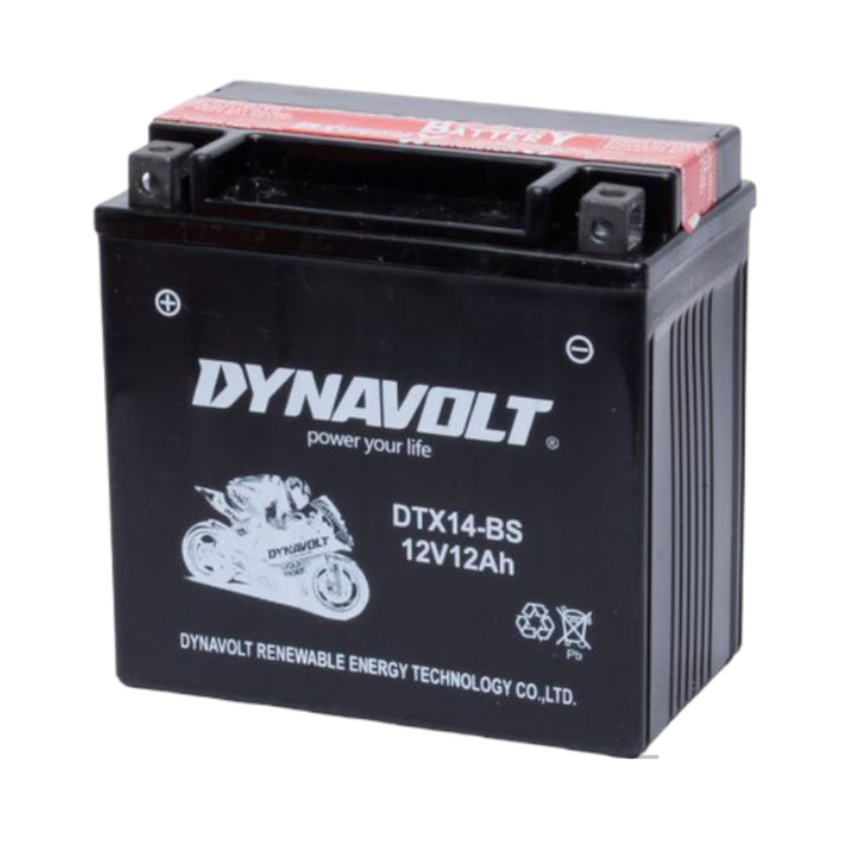 DYNAVOLT DTX14-BS (YTX14-BS) - аккумулятор AGM