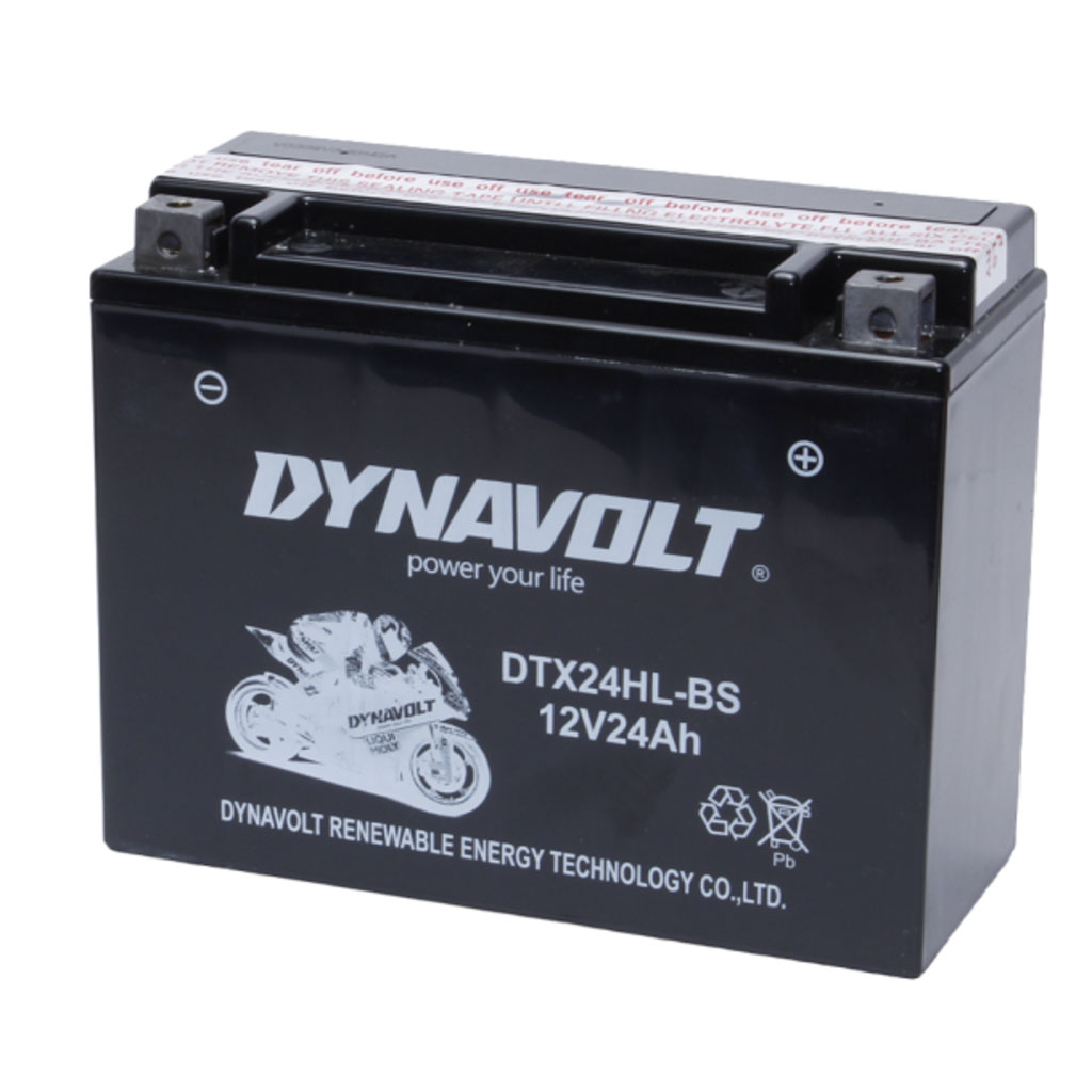DYNAVOLT DTX24HL-BS (YTX24HL-BS) - аккумулятор AGM