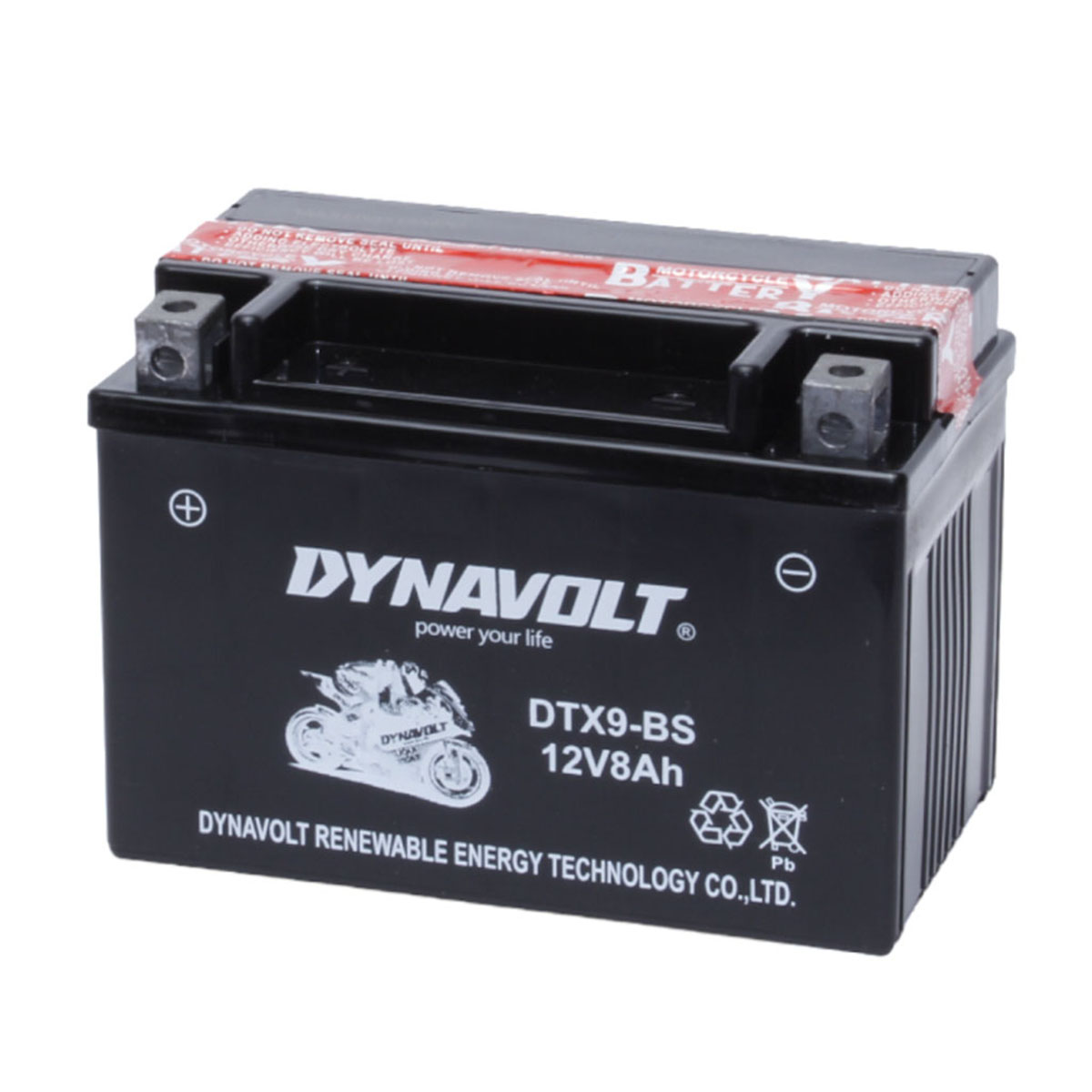 DYNAVOLT DTX9-BS (YTX9-BS) - аккумулятор AGM