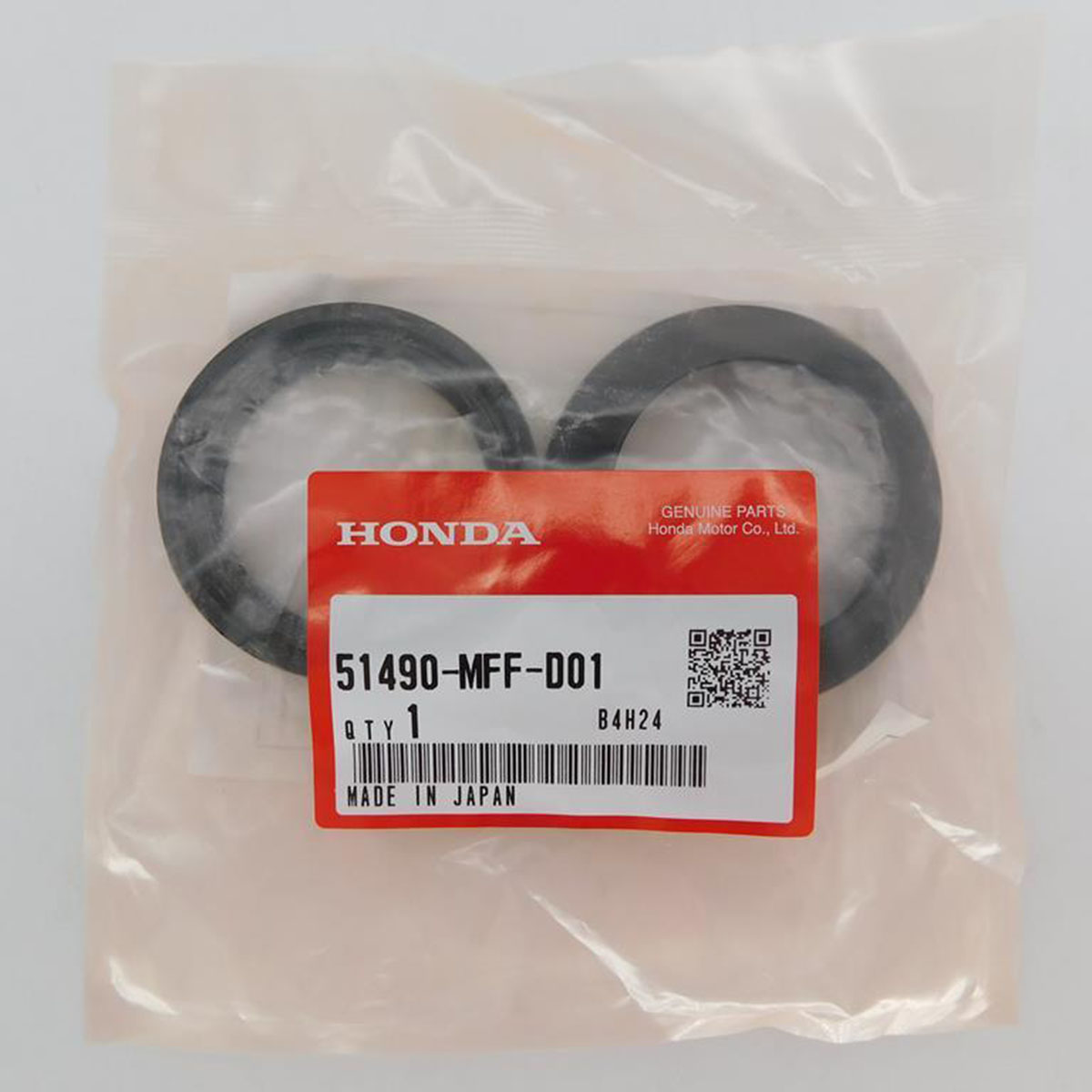 Honda 51490-MFF-D01 - сальник и пыльник вилки (41x54x11 / 41x54,4x12,5) (56-132)
