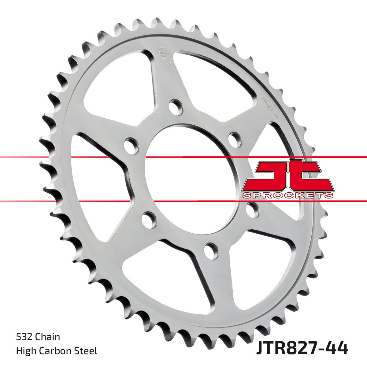 JT SPROCKETS JTR827.44 - звезда приводная ведомая