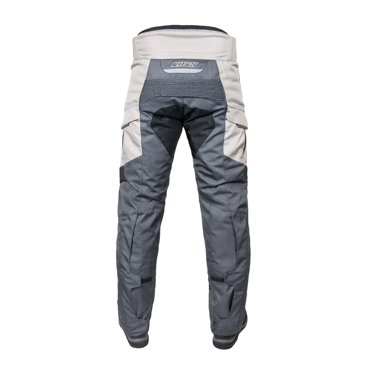 RUSH Long Ride Pant Beige - текстильные мотоштаны, XL