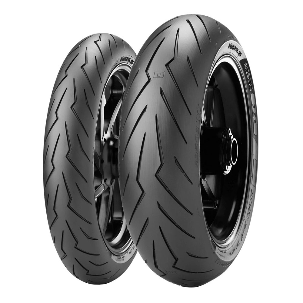 PIRELLI Diablo Rosso III 180/55-ZR17 73W TL (задняя) - 2024